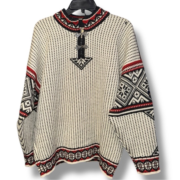 Dale of Norway Other - Dale of Norway Solstrand sweater, w/booklet, xtra clasps RARE NWT vintage 90’s